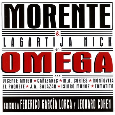 Portada de Omega, de Enrique Morente y Lagartija Nick
