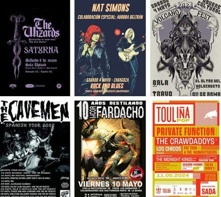 Carteles de conciertos