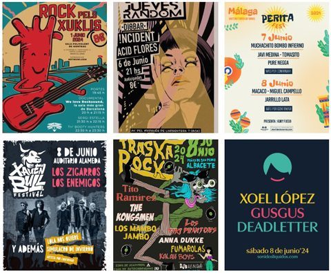 Carteles de conciertos