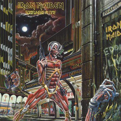 'SOMEWHERE IN TIME', DE IRON MAIDEN (EMI, 1986)
